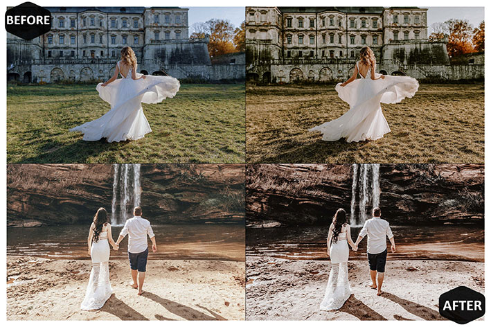 20 پریست لایت روم حرفه ای عروس پاییز Moody Wedding Mobile & Desktop Lightroom Presets Fall LR 20 پریست لایت روم حرفه ای عروس پاییز Moody Wedding Mobile & Desktop Lightroom Presets Fall LR