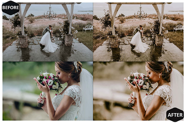 20 پریست لایت روم حرفه ای عروس پاییز Moody Wedding Mobile & Desktop Lightroom Presets Fall LR 20 پریست لایت روم حرفه ای عروس پاییز Moody Wedding Mobile & Desktop Lightroom Presets Fall LR