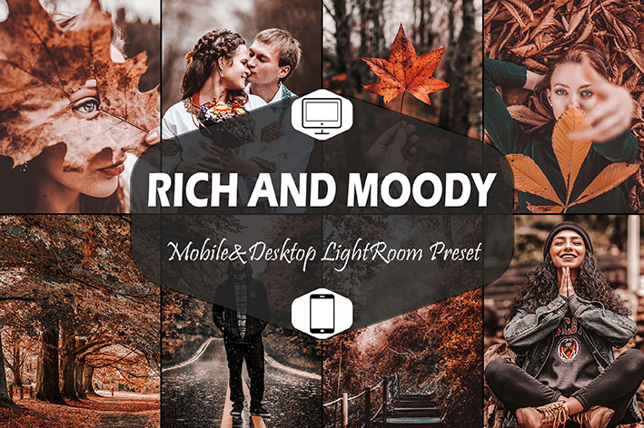 20 پریست لایت روم فصل پاییز Rich And Moody Mobile & Desktop Lightroom Presets Fall 20 پریست لایت روم فصل پاییز Rich And Moody Mobile & Desktop Lightroom Presets Fall