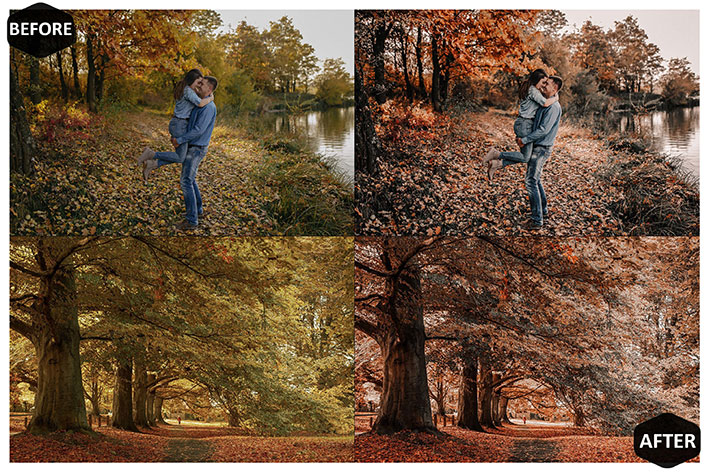 20 پریست لایت روم فصل پاییز Rich And Moody Mobile & Desktop Lightroom Presets Fall 20 پریست لایت روم فصل پاییز Rich And Moody Mobile & Desktop Lightroom Presets Fall