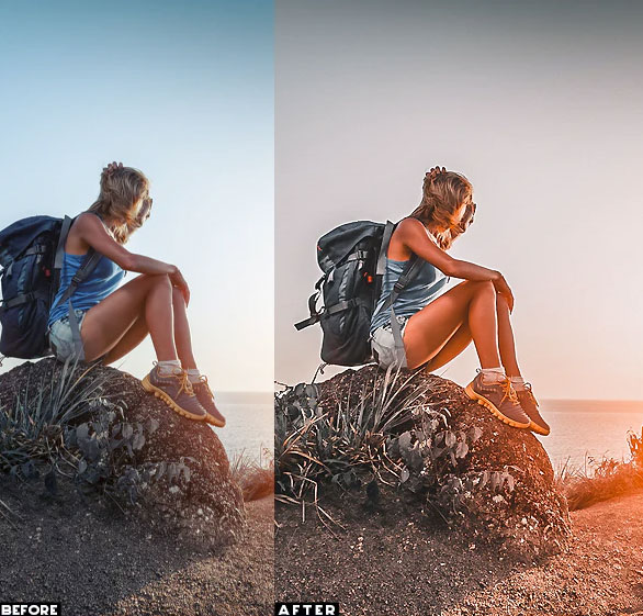 21 پریست لایت روم و پریست کمرا راو فتوشاپ غروب آفتاب Sunset Traveling Presets 21 پریست لایت روم و پریست کمرا راو فتوشاپ غروب آفتاب Sunset Traveling Presets