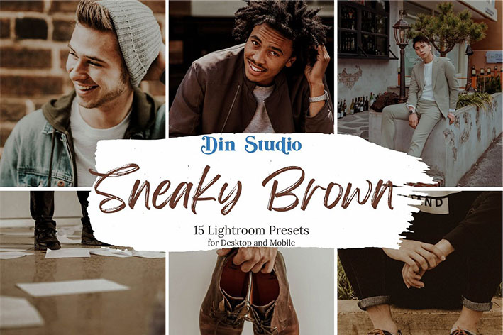 30 پریست لایت روم حرفه ای تم قهوه ای Sneaky Brown Lightroom Presets 30 پریست لایت روم حرفه ای تم قهوه ای Sneaky Brown Lightroom Presets