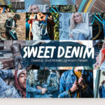 30 پریست لایت روم حرفه ای تم لباس جین Sweet Denim Lightroom Presets