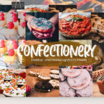 30 پریست لایت روم مواد غذایی شیرینی و کیک Sweet Confectionery Lightroom Presets