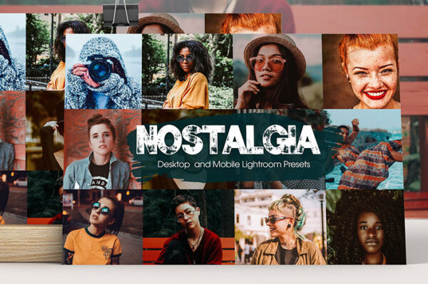 36 پریست لایت روم حرفه ای افکت نوستالژی Nostalgia Lightroom Presets