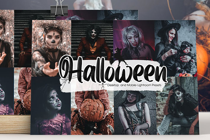 36 پریست لایت روم دسکتاپ و موبایل تم هالووین Halloween Lightroom Presets 36 پریست لایت روم دسکتاپ و موبایل تم هالووین Halloween Lightroom Presets