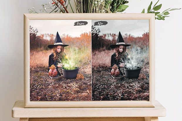 36 پریست لایت روم دسکتاپ و موبایل تم هالووین Halloween Lightroom Presets 36 پریست لایت روم دسکتاپ و موبایل تم هالووین Halloween Lightroom Presets