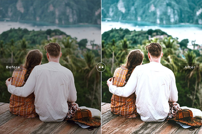 40 پریست لایت روم و پریست کمرا راو و اکشن فتوشاپ تم ساحلی Krabi Pro Lightroom Presets 40 پریست لایت روم و پریست کمرا راو و اکشن فتوشاپ تم ساحلی Krabi Pro Lightroom Presets