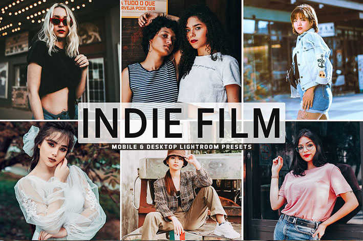 40 پریست لایت روم و کمرا راو و اکشن فتوشاپ تم سینماتیک Indie Film Pro Lightroom Presets 40 پریست لایت روم و کمرا راو و اکشن فتوشاپ تم سینماتیک Indie Film Pro Lightroom Presets