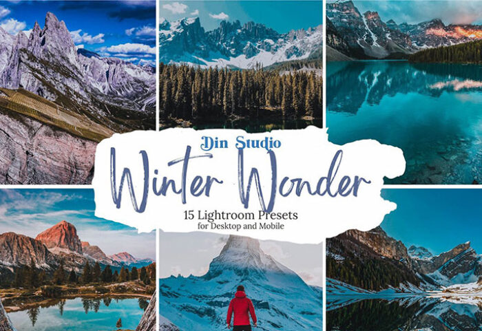 دانلود 30 پریست لایت روم حرفه ای عجایب زمستانی Winter Wonder Lightroom Preset