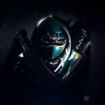 پروژه آماده افتر افکت با موزیک لوگو نور نئون Dark Neon Logo Intro