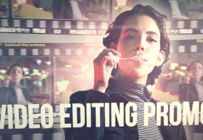پروژه آماده پریمیر با موزیک تیتراژ حرفه ای سینمایی Video Editing Promo
