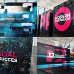 پروژه افتر افکت 3 بعدی معرفی شرکت با موزیک Modern Technology Corporate