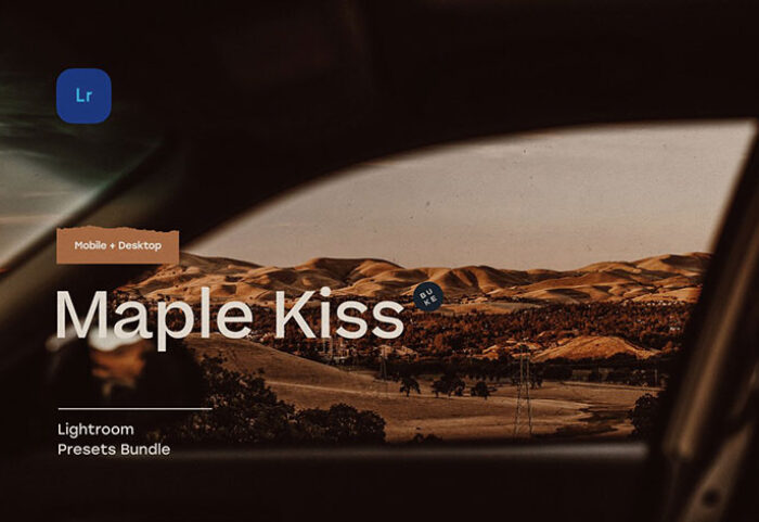 پریست لایت روم حرفه ای موبایل و دسکتاپ Maple Kiss Lightroom Presets