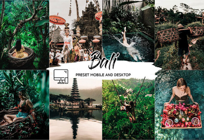 پریست لایت روم حرفه ای موبایل و دسکتاپ تم بالی Bali Lightroom Presets