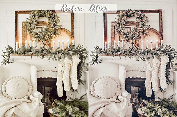 پریست لایت روم دسکتاپ و موبایل تم طلایی کریسمس Christmas Home Gold Edition Lightroom Presets پریست لایت روم دسکتاپ و موبایل تم طلایی کریسمس Christmas Home Gold Edition Lightroom Presets