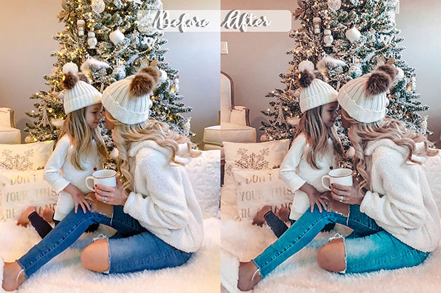 پریست لایت روم دسکتاپ و موبایل تم طلایی کریسمس Christmas Home Gold Edition Lightroom Presets پریست لایت روم دسکتاپ و موبایل تم طلایی کریسمس Christmas Home Gold Edition Lightroom Presets