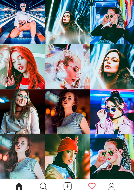 12 پریست لایت روم پرتره سینمایی و پریست کمرا راو فتوشاپ Cinematic Neon Portrait Presets 12 پریست لایت روم پرتره سینمایی و پریست کمرا راو فتوشاپ Cinematic Neon Portrait Presets