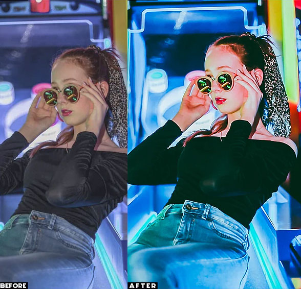 12 پریست لایت روم پرتره سینمایی و پریست کمرا راو فتوشاپ Cinematic Neon Portrait Presets 12 پریست لایت روم پرتره سینمایی و پریست کمرا راو فتوشاپ Cinematic Neon Portrait Presets