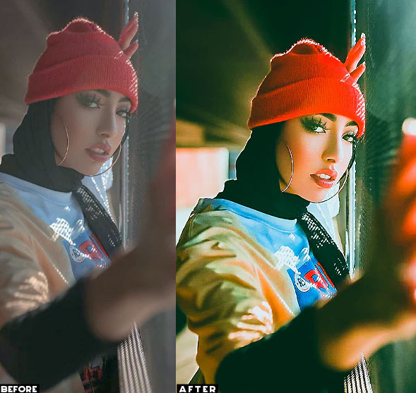 12 پریست لایت روم پرتره سینمایی و پریست کمرا راو فتوشاپ Cinematic Neon Portrait Presets 12 پریست لایت روم پرتره سینمایی و پریست کمرا راو فتوشاپ Cinematic Neon Portrait Presets