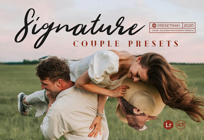 20 پریست آماده عروسی برای لایتروم Signature Lightroom Presets