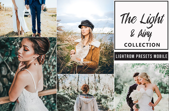 20 پریست لایت روم حرفه ای تم هوای عاشقانه Light Airy Lightroom Preset 20 پریست لایت روم حرفه ای تم هوای عاشقانه Light Airy Lightroom Preset