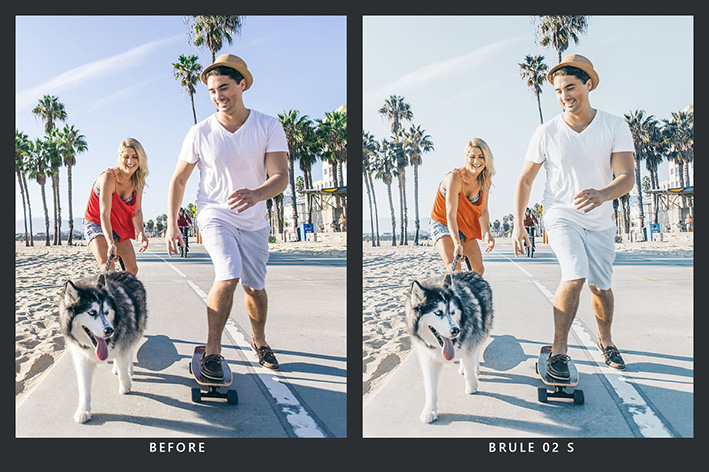 20 پریست لایت روم و پریست کمرا راو و لات رنگی تم شکر Sugar Lightroom Presets & LUTs