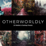 20 پریست لایت روم و پریست کمرا راو و لات رنگی دنیای عجایب Otherworldly LR Presets