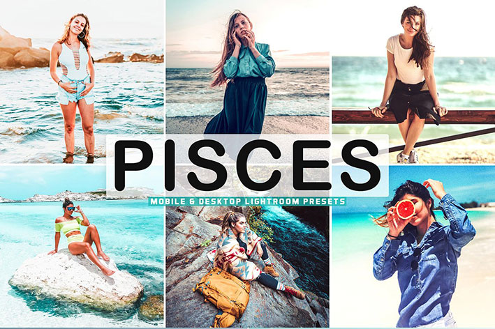 34 پریست لایت روم پرتره و پریست کمرا راو و اکشن فتوشاپ Pisces Pro Lightroom Presets 34 پریست لایت روم پرتره و پریست کمرا راو و اکشن فتوشاپ Pisces Pro Lightroom Presets