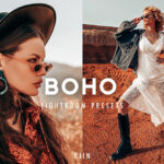 4 پریست لایت روم حرفه ای تم جزیره بهول BOHO LIGHTROOM PRESETS