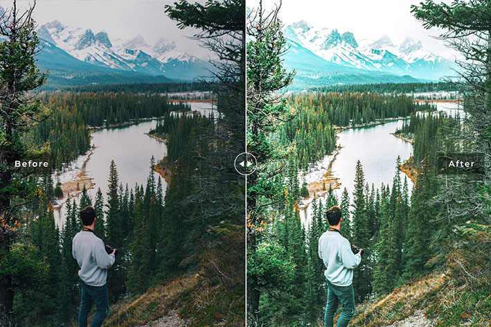 40 پریست لایت روم و پریست کمرا راو و اکشن فتوشاپ Fiordland Pro Lightroom Presets 40 پریست لایت روم و پریست کمرا راو و اکشن فتوشاپ Fiordland Pro Lightroom Presets