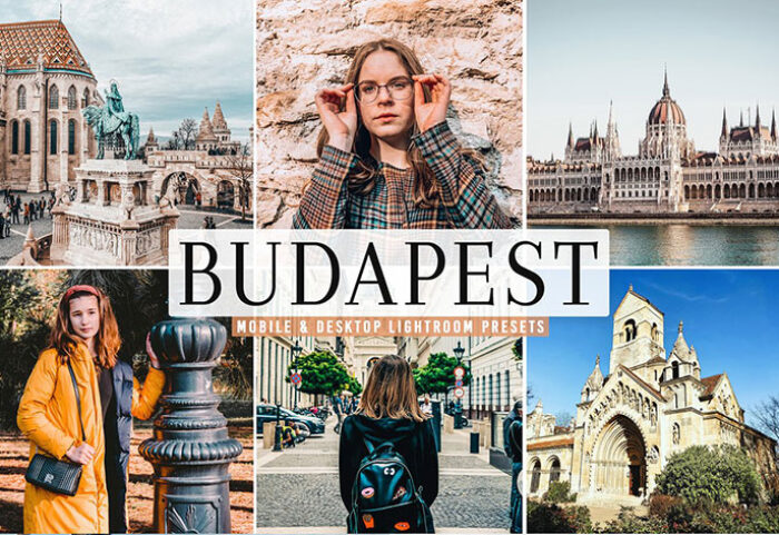 40 پریست لایت روم و پریست کمرا راو و اکشن فتوشاپ تم بوداپست پایتخت مجارستان Budapest Pro Lightroom Presets