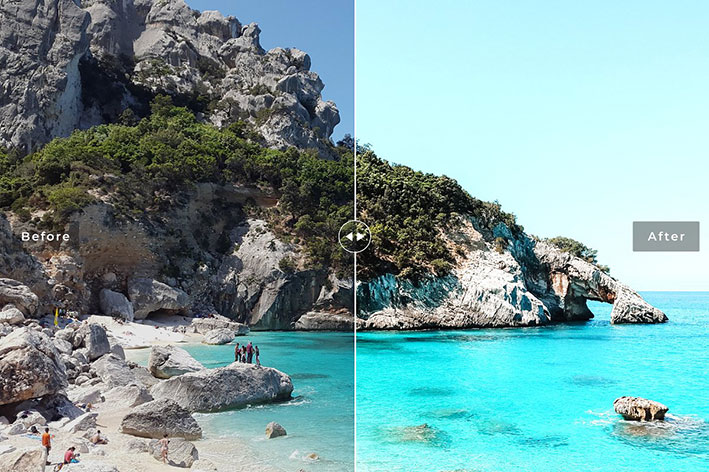 40 پریست لایت روم و پریست کمرا راو و اکشن فتوشاپ تم جزیره ساردنی ایتالیا Sardinia Pro Lightroom Presets 40 پریست لایت روم و پریست کمرا راو و اکشن فتوشاپ تم جزیره ساردنی ایتالیا Sardinia Pro Lightroom Presets