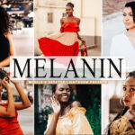 40 پریست لایت روم و پریست کمرا راو و اکشن فتوشاپ تم سیاهپوست Melanin Pro Lightroom Presets