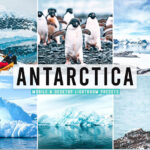 40 پریست لایت روم و پریست کمرا راو و اکشن فتوشاپ تم قطب جنوب Antarctica Pro Lightroom Presets