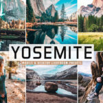 40 پریست لایت روم و پریست کمرا راو و اکشن فتوشاپ تم یوسمتی کالیفرنیا Yosemite Pro Lightroom Presets