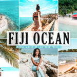 40 پریست لایت روم و کمرا راو و اکشن فتوشاپ تم اقیانوس فیجی Fiji Ocean Lightroom Presets