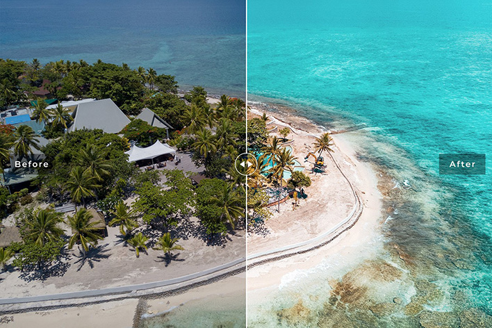 40 پریست لایت روم و کمرا راو و اکشن فتوشاپ تم اقیانوس فیجی Fiji Ocean Lightroom Presets 40 پریست لایت روم و کمرا راو و اکشن فتوشاپ تم اقیانوس فیجی Fiji Ocean Lightroom Presets