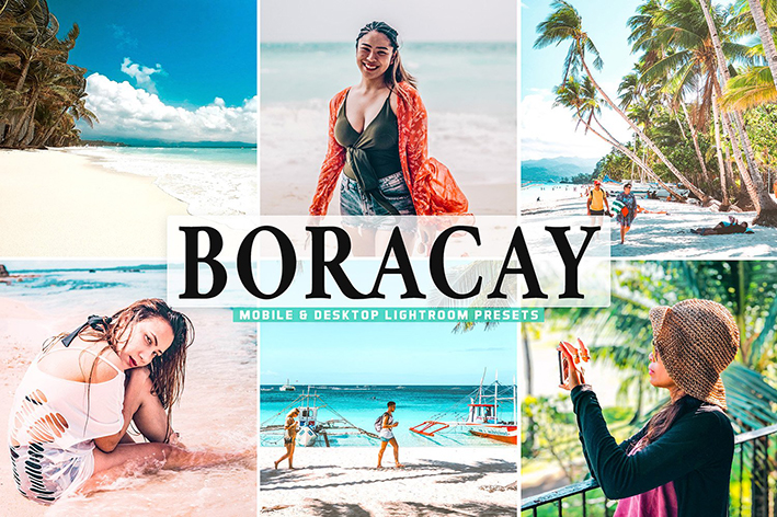 40 پریست لایت روم و کمرا راو و اکشن فتوشاپ تم بوراکای Boracay Lightroom Presets 40 پریست لایت روم و کمرا راو و اکشن فتوشاپ تم بوراکای Boracay Lightroom Presets