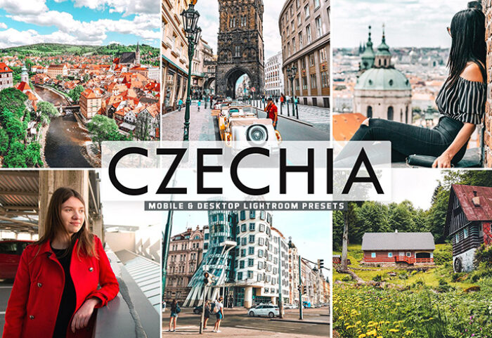 40 پریست لایت روم و کمرا راو و اکشن فتوشاپ تم جمهوری چک Czechia Lightroom Presets