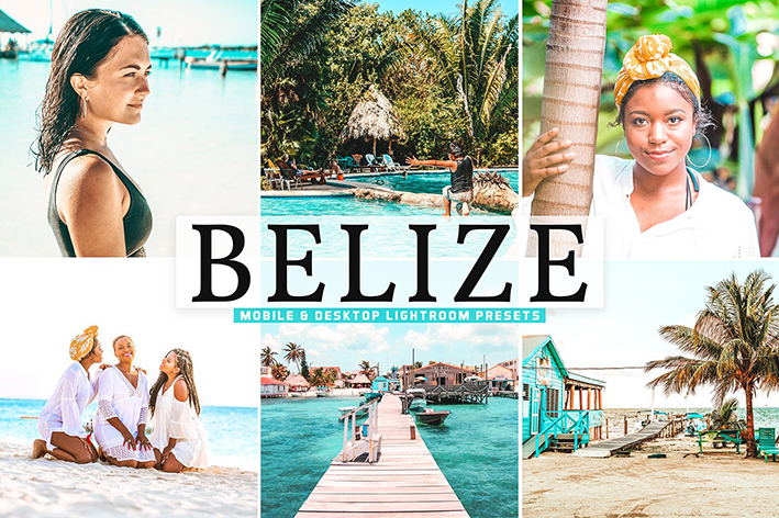 40 پریست لایت روم و کمرا راو و اکشن فتوشاپ تم کشور بلیز Belize Lightroom Presets 40 پریست لایت روم و کمرا راو و اکشن فتوشاپ تم کشور بلیز Belize Lightroom Presets