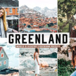 40 پریست لایت روم و کمرا راو و اکشن فتوشاپ تم گرینلند دانمارک Greenland Lightroom Presets