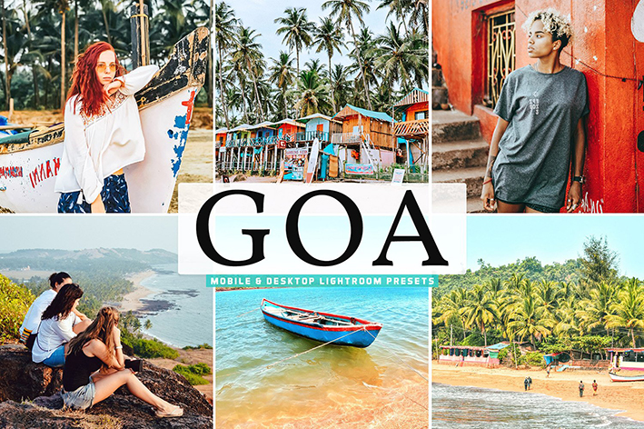 40 پریست لایت روم و کمرا راو و اکشن فتوشاپ تم گوا هندوستان Goa Lightroom Presets 40 پریست لایت روم و کمرا راو و اکشن فتوشاپ تم گوا هندوستان Goa Lightroom Presets