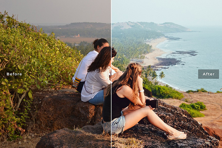 40 پریست لایت روم و کمرا راو و اکشن فتوشاپ تم گوا هندوستان Goa Lightroom Presets 40 پریست لایت روم و کمرا راو و اکشن فتوشاپ تم گوا هندوستان Goa Lightroom Presets