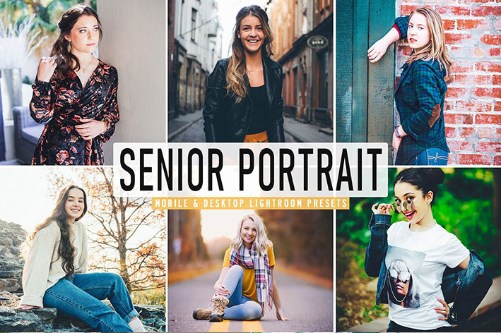40 پریست لایت روم پرتره و پریست کمرا راو و اکشن فتوشاپ Senior Portrait Pro Lightroom Preset 40 پریست لایت روم پرتره و پریست کمرا راو و اکشن فتوشاپ Senior Portrait Pro Lightroom Preset