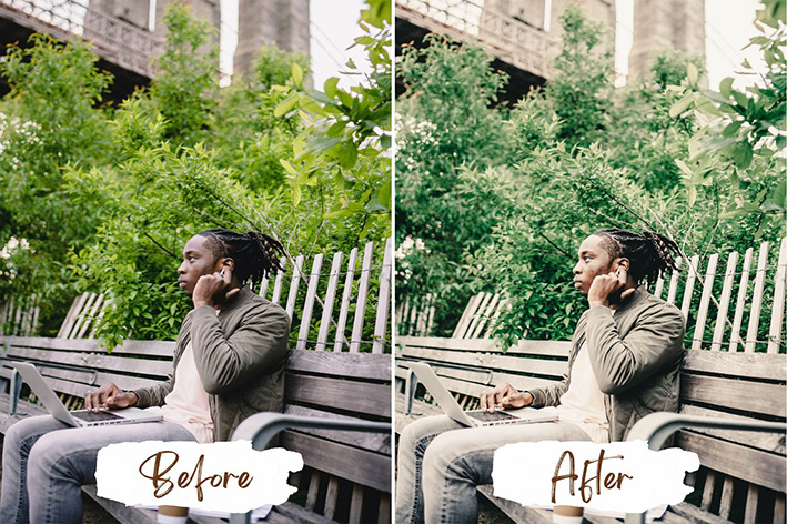 9 پریست لایت روم بلاگر و پریست کمرا راو فتوشاپ Minimal blogger Lightroom Presets