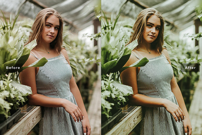 9 پریست لایت روم بلاگر و پریست کمرا راو فتوشاپ Minimal blogger Lightroom Presets