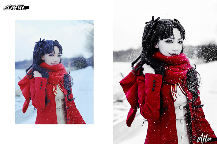 پکیج کریسمس 2021 اکشن فتوشاپ و لات رنگی و پریست کمرا راو فتوشاپ Photoshop Actions, ACR, LUT Presets