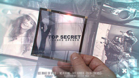 پروژه افتر افکت با موزیک اسلایدشو عکس محرمانه Top Secret Images Opener پروژه افتر افکت با موزیک اسلایدشو عکس محرمانه Top Secret Images Opener