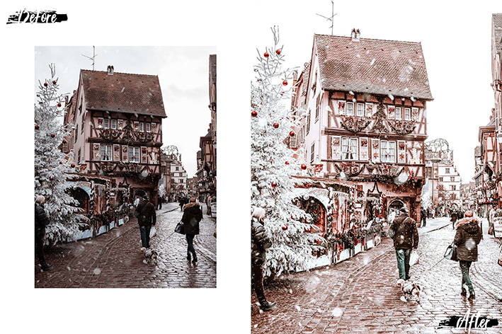 پکیج کریسمس 2021 اکشن فتوشاپ و لات رنگی و پریست کمرا راو فتوشاپ Photoshop Actions, ACR, LUT Presets